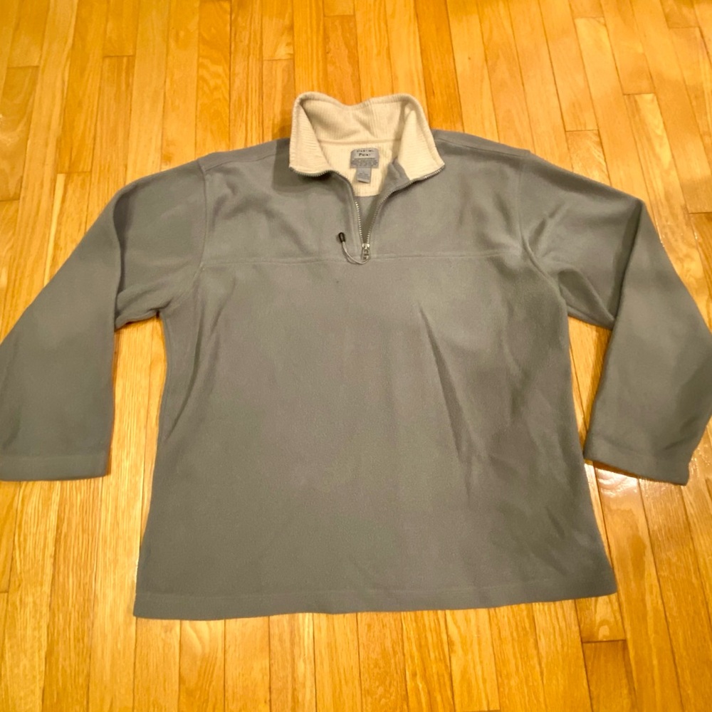 Sea foam green Quarter-Zip Fleece Pullover